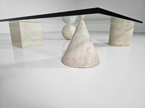 Metafora coffee table by Massimo and Lella Vignelli for Casigliani Italy, 1970s - Image 5