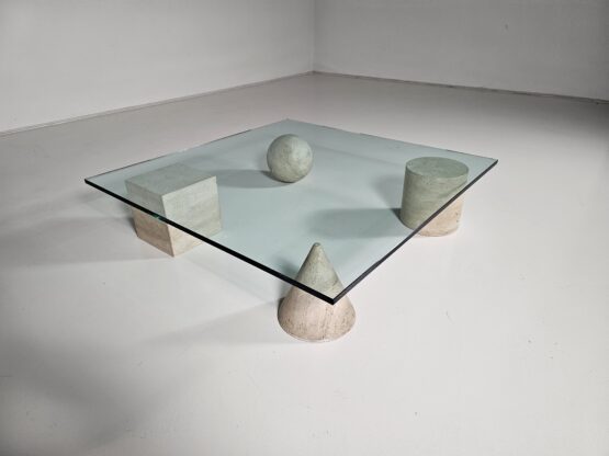 Metafora coffee table, Vignelli