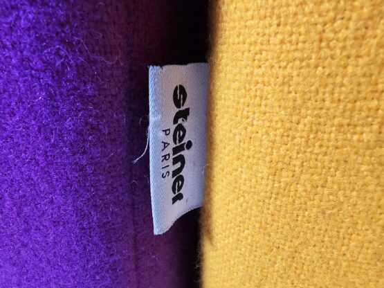 Kwok Hoi Chan multi color 'Chromatic' modular sofa for Steiner, 1970s - Image 9