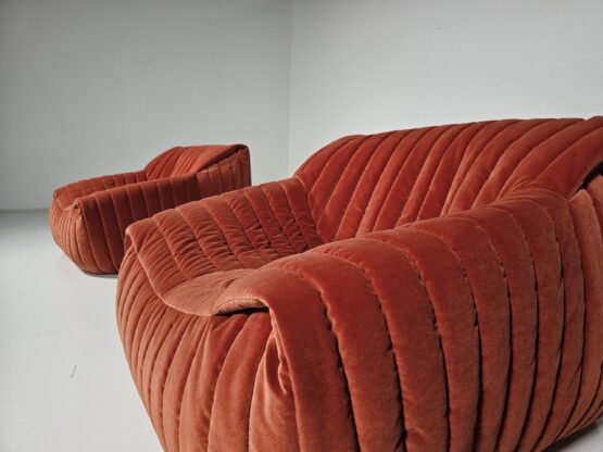 Pair of Sandra chairs by Annie Hieronimus for Cinna, Ligne Roset, 1970s - Image 8