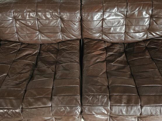 De Sede DS-11 5-seater sofa in brown leather, 1970s - Image 11