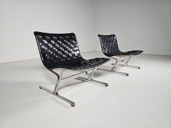 Luar lounge chairs, Ross Littell, ICF de padova