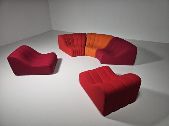Kwok Hoi Chan 'Chromatic' modular multi-color sofa, Steiner, 1970s - Image 8
