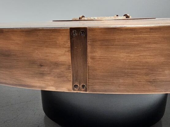 Copper and Agate stone Coffee Table by Felix de Boussy, for Studio Belgali - Image 5