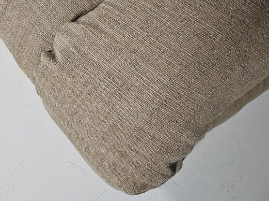 Anfibio Sofa by Alessandro Becchi for Giovanetti in beige linen fabric, 1970s - Image 10