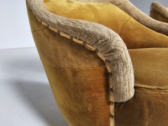 Gio Ponti style Italian Armchairs