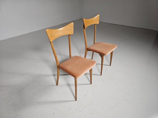 Dining chairs Ico and Luisa Parisi for Ariberto Colombo
