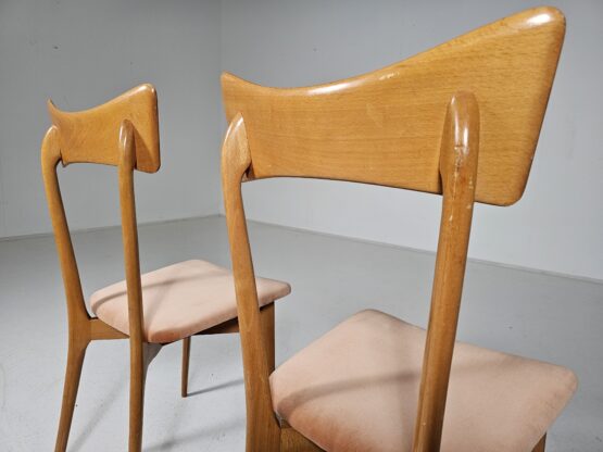 Dining chairs Ico and Luisa Parisi for Ariberto Colombo