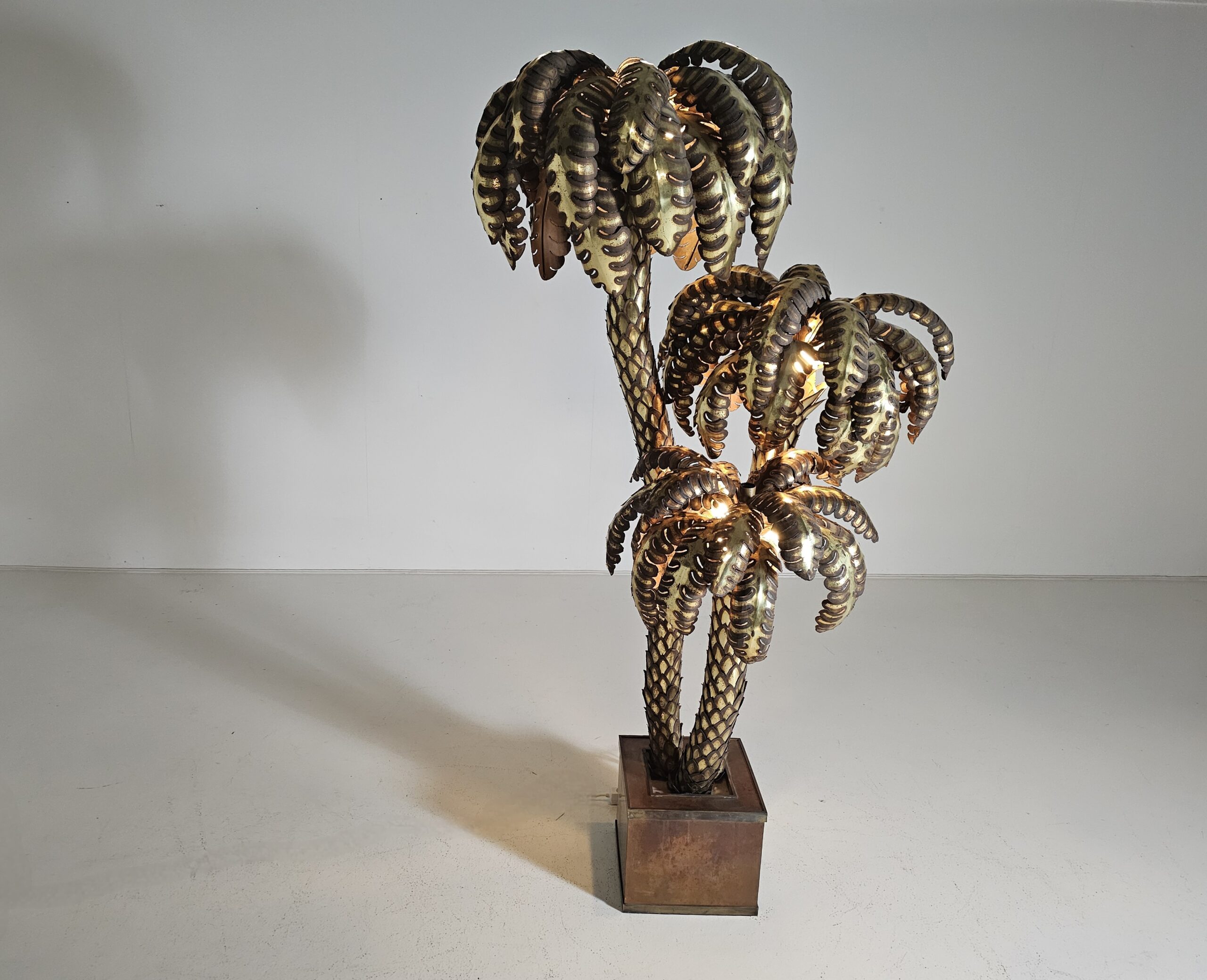 Maison Jansen Palm Tree lamp