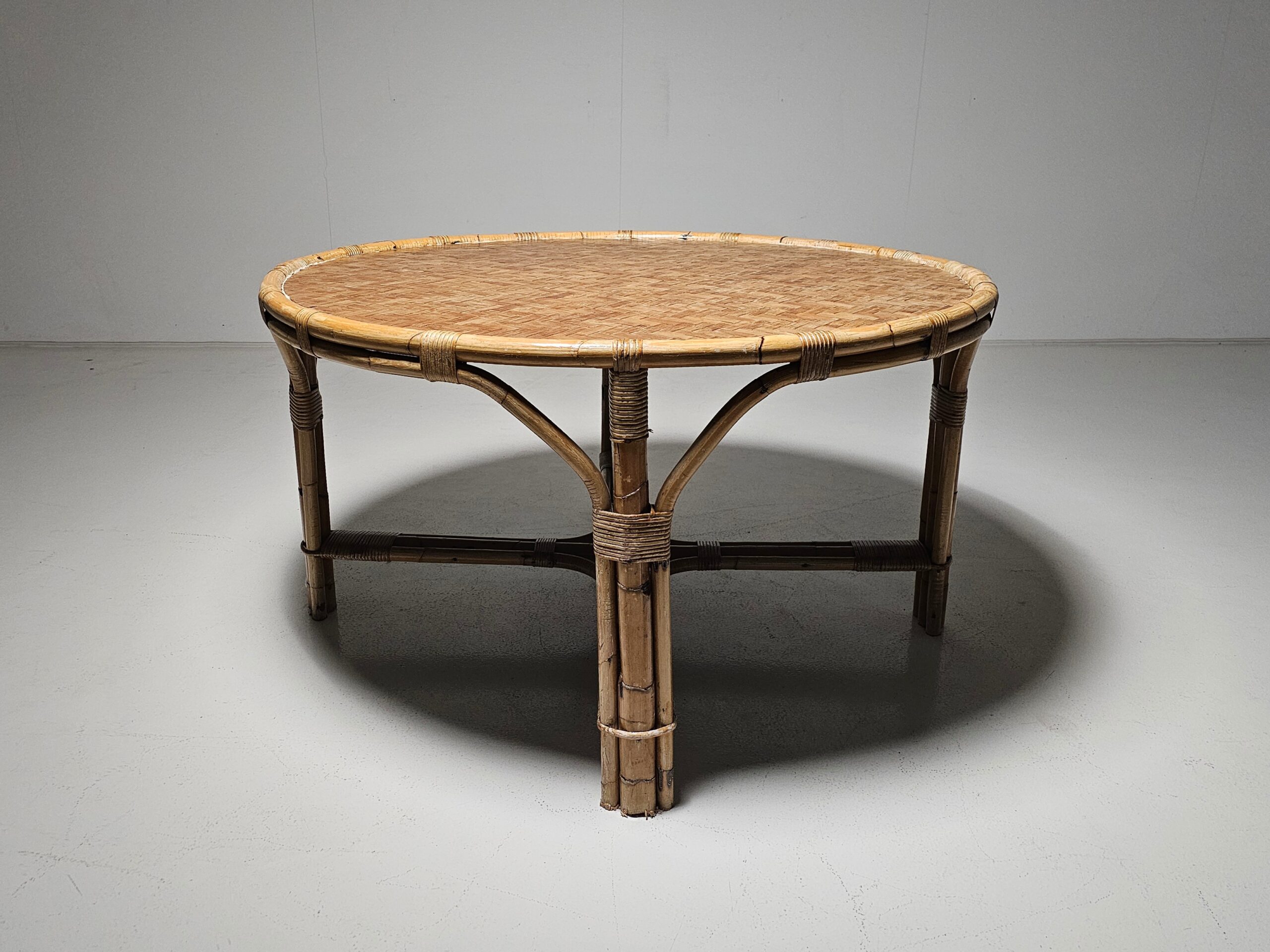 Vintage Bamboo dining table