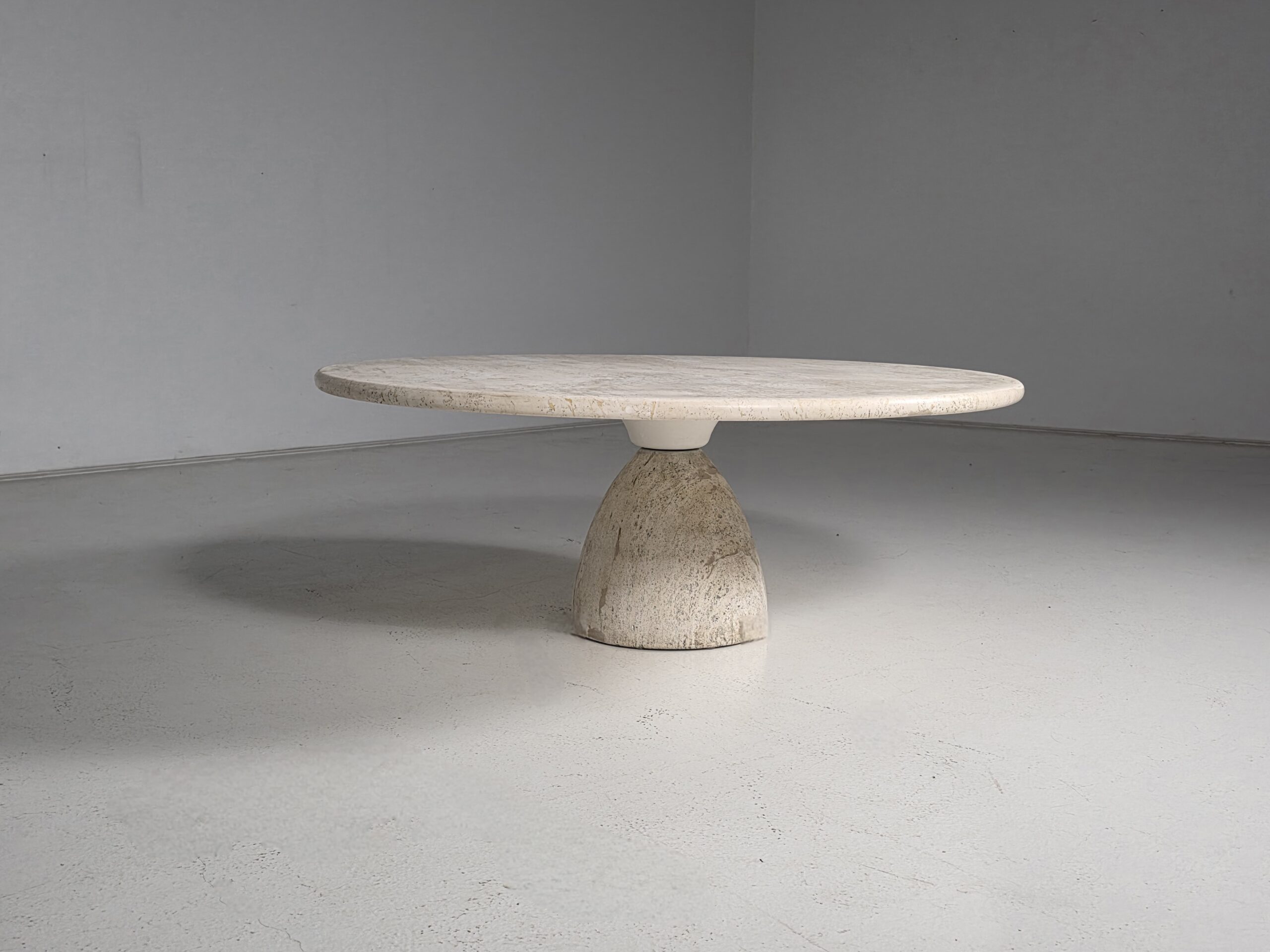 Peter Draenert Finale 1790 travertine coffee table