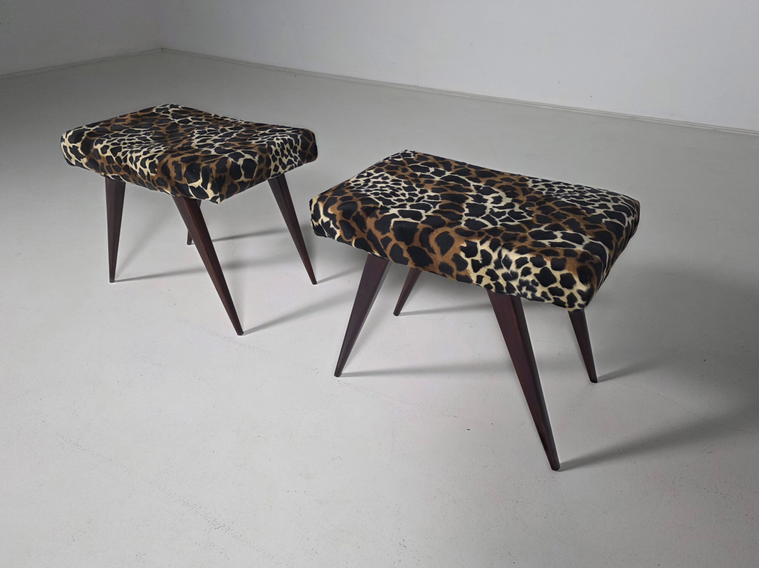 Mid-century stools, Italy