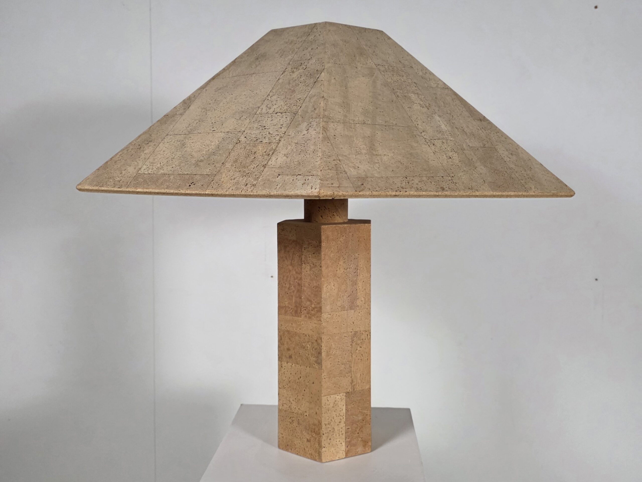 Ingo Maurer Hexagonal Cork Lamp, M Design